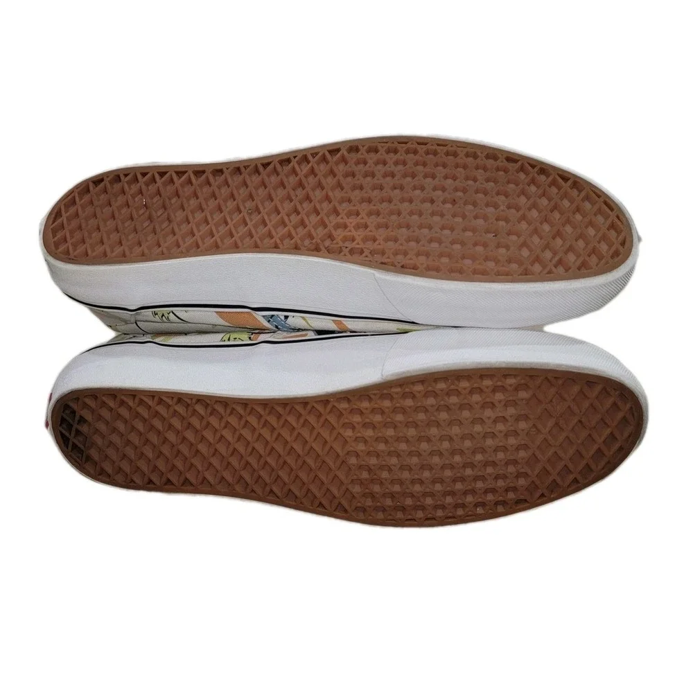 Vans Era SF Island Beach Palms Men Size 13 Canvas Skate Surf Board Shoes Low Top
